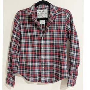 NEW Frank & Eileen Barry Plaid Button Up